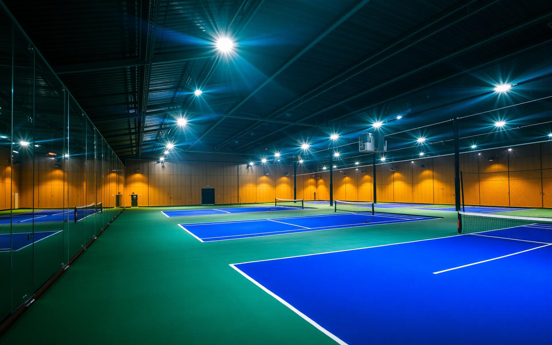 Indoor padelový kurt PadelDrill